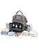 Winnies Diaper Bag With Changing Station | Mummy Bag With Bassinet | Bed Changing Backpack-Grey