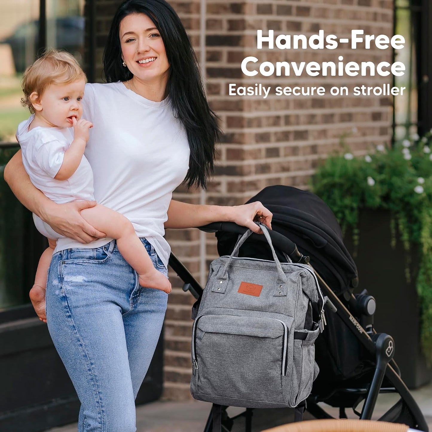 Premium Waterproof Unisex Diaper Backpack
