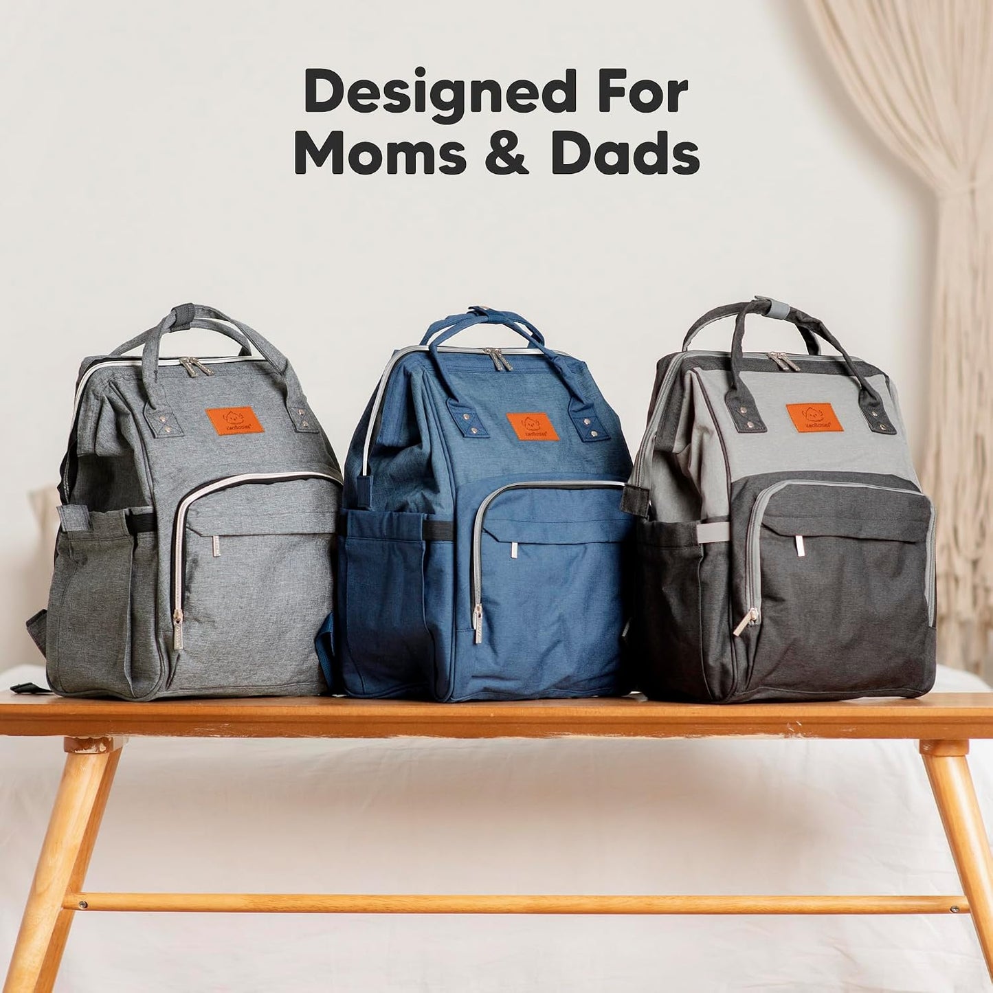 Modern Hands-Free Travel Diaper Backpack