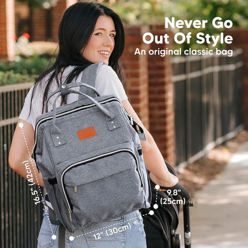 Premium Waterproof Unisex Diaper Backpack