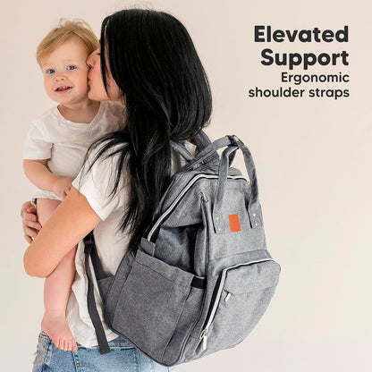 Modern Hands-Free Travel Diaper Backpack