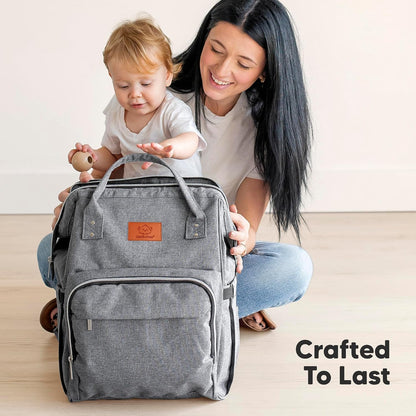 Modern Hands-Free Travel Diaper Backpack